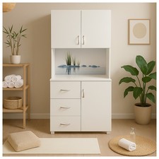 Schrank mit bedruckter