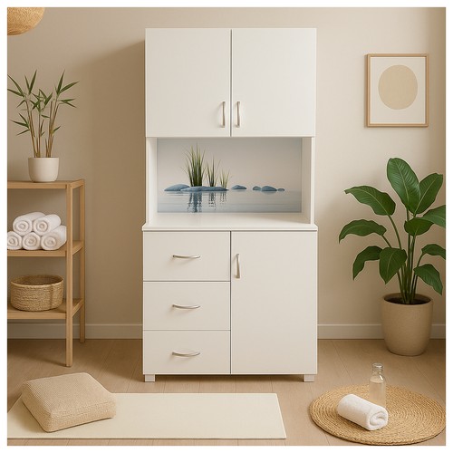 Schrank mit bedruckter