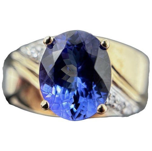 585 gold ring tansanit - 585,
