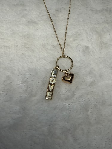 10kt gelbgold halskette - 10kt,