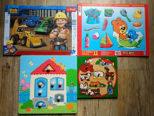 Einlege steckpuzzle z t - 4, -z.t