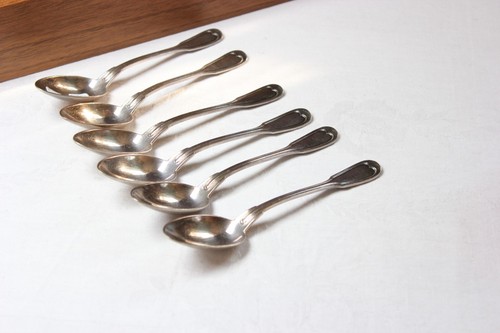 Silber kaffeelöffel mit - silber,