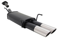 NOVUS SPORTAUSPUFF OPEL ASTRA G Coupe Cabrio 2x76 SR-DESIGN Endschalldämpfer