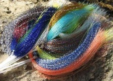 Gilchrist Fliegen. CRYSTAL FLASH. Verschiedenen Farben zur Auswahl