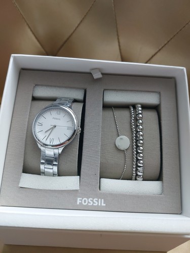 Fossil bq3542set silber - fossil,