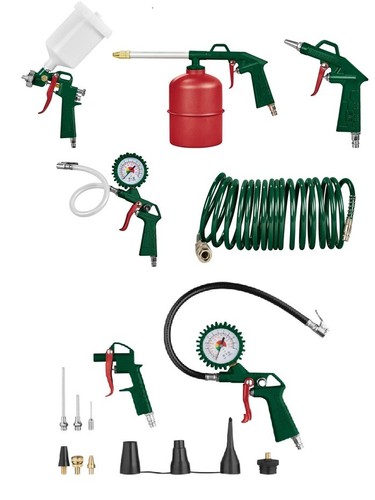 Parkside druckluft set - parkside, druckluft-set