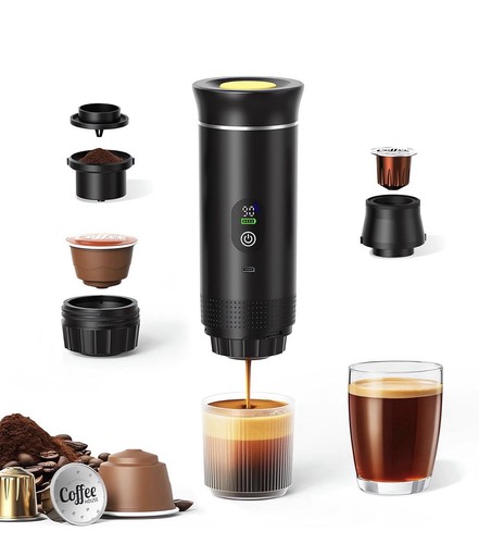Tragbare espressomaschine mit - espressomaschine,