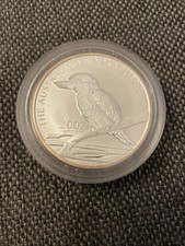 Silbermünze The Australian Kookaburra 2007 2 Dollars 2 oz Silber Australien