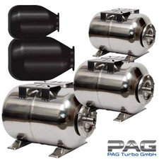 ✅ Edelstahl Druckkessel 24 50L 100L Ausdehnungsgefäß Membrankessel EPDM Membrane