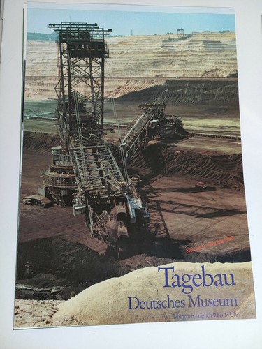 Plakat tagebau 1990 deutsches - plakat,