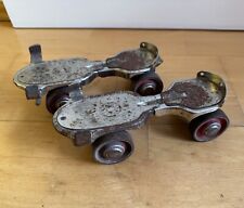 Alte Rollschuhe HUDORA F16 II Antik vintage Metall Roll Schuhe 40er 50er Jahre