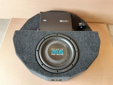 Hifonics Subwoofer und Endstufe inkl Reserverad Gehäuse 