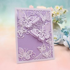 3D Schmetterling Platte