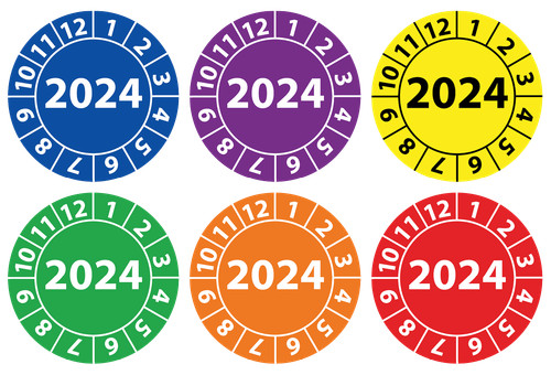 Jahresprüfplaketten 2024