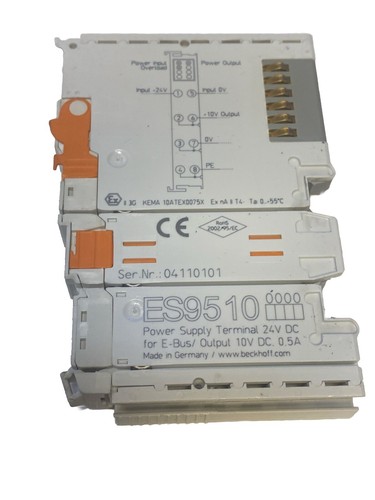 Beckhoff el9510 netzteilklemme - beckhoff,