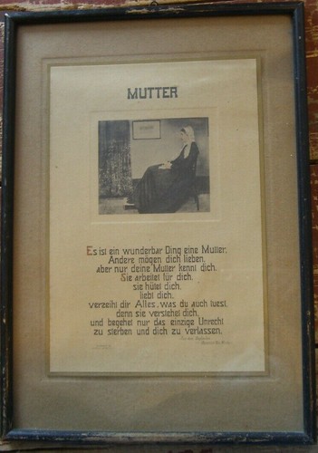 Lithographie mutter meiner - ::lithographie,