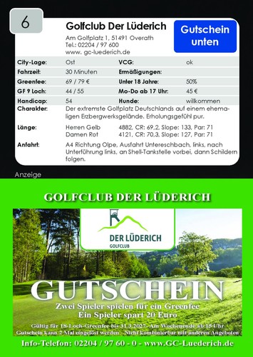 Greenfee gutschein der - greenfee-gutschein,