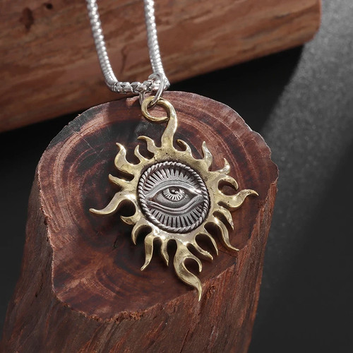 Vintage sonne auge - vintage,