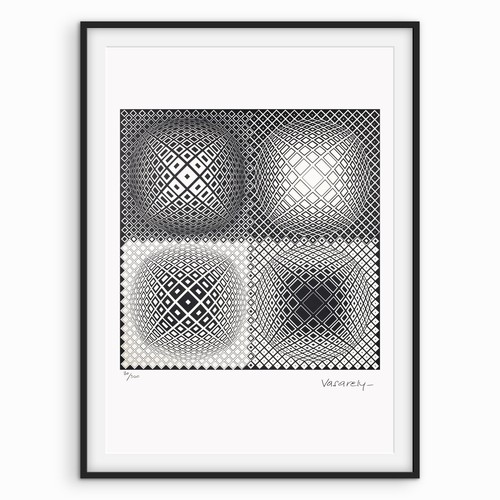 Victor vasarely signiert - victor,