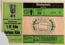 Ticket Endspiel DFB-Pokal 1983