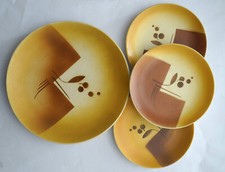 VilleroyBoch. Art deco Spritzdekor Keramikset .