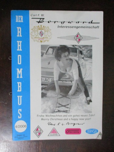 Borgward der rhombus - rhombus, magazin