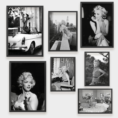 Marilyn monroe wandbild poster - marilyn,