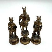 3 Stück wohl Schach Figuren