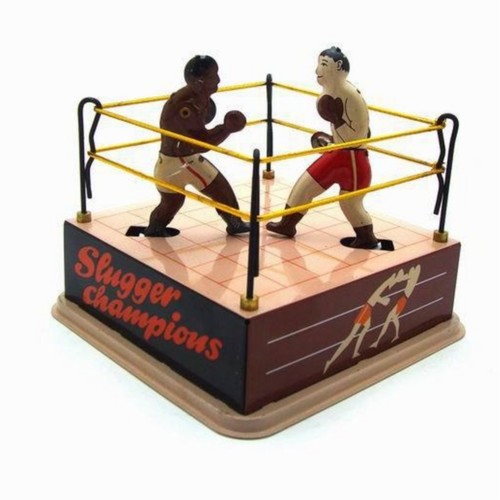 Blechspielzeug mit boxring - blechspielzeug,