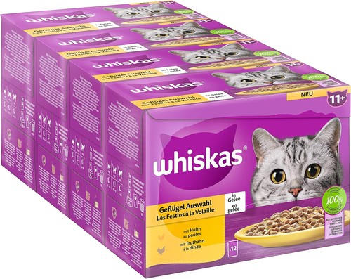 Whiskas senior11 nassfutter - whiskas,