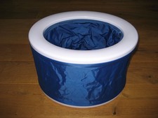 Bivvy Loo Toilette Camping Boot Angeln Festival faltbar klappbar unbenutzt