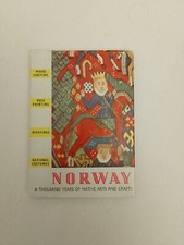 Roar Hauglid -Norway a Thousand Years of Native Art and Crafts (1959, rare Book)