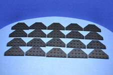 LEGO 20 x Flügelplatte schwarz Black Wedge Plate 3x6 Cut Corners 2419