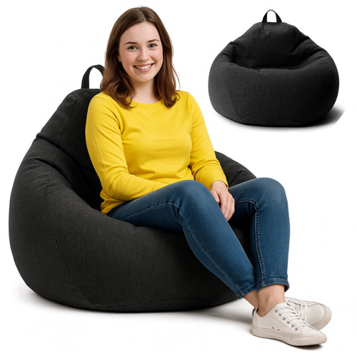 Sitzsack 250l schwarz - sitzsack,