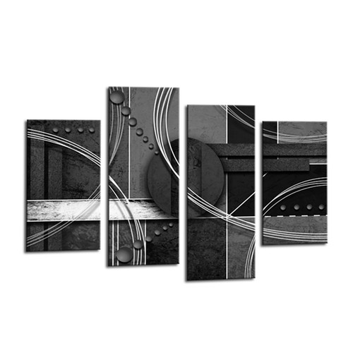 Abstraktes wandbild kunstdruck - abstraktes,