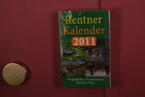 411000 rentner kalender 2011 - rentner,