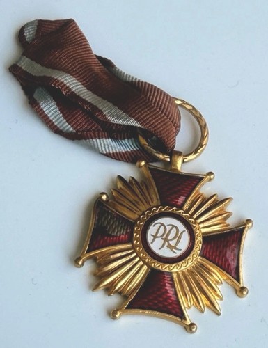 Polen verdienstkreuz prl - polen,