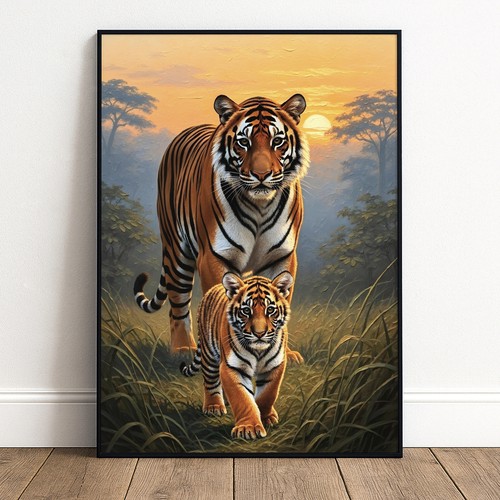 Tiger poster raubkatze safari - tiger,