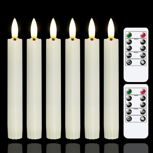 Led stabkerzen 16cm - led,