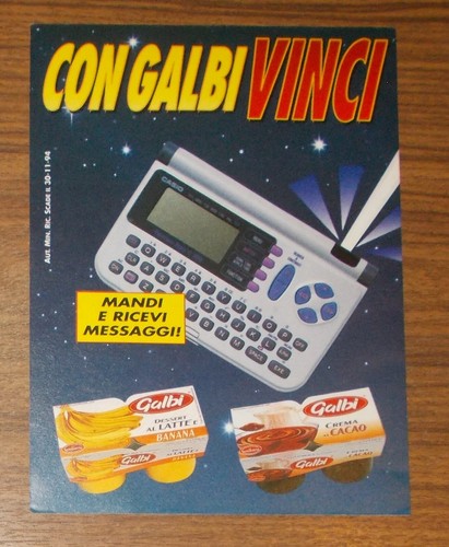 Seltene werbung vintage casio - seltene,