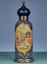 Unikat! Flaschen Aufbewahrungsbox Schachtel Holztruhe komplett Handbemalt