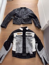 Motorradjacke Gr S FLM Mit Protektoren