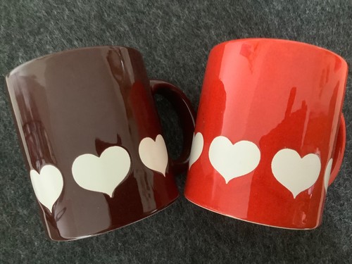 Vintage herzen tassen - vintage,, 2