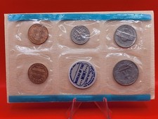 1969 United States Mint Set/Kursmünzensatz Dollar mit Umschlag