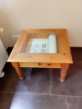 KieferHolz Couchtisch mit Schublade