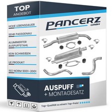 Auspuffanlage für Volvo 740 940 2.0 2.3 Stufenheck Kombi 1987-1997