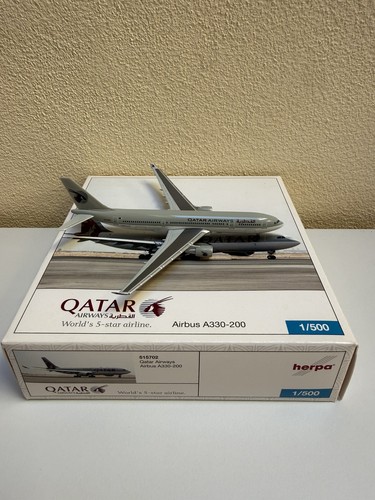 Herpa wings 500 qatar - herpa,