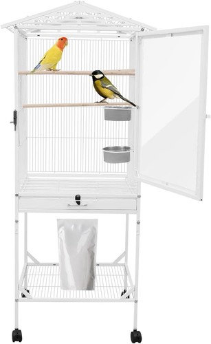 Großer vogelkäfig mit - vogelkäfig,
