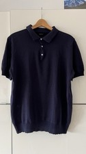 Kurzarm Polo-Pullover Strick