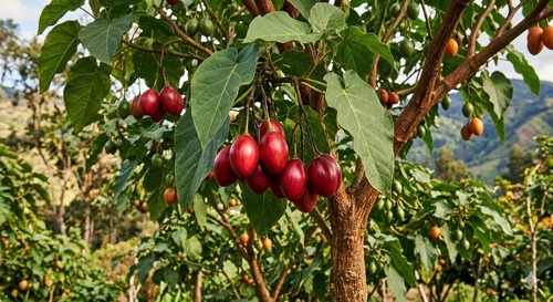 Tamarillo set rot gelb - set,